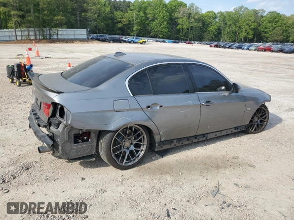2011 BMW 3 Series 335i xDrive with VIN WBAPL5C58BA918972, listed as a Copart auction lot 54019695 with 137,444 mi miles and Salvage title. Bid and sale history available at DreamBid. Image 3.
