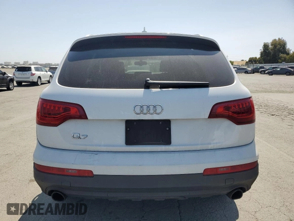 2013 Audi Q7 Premium Plus z VIN WA1LGAFE1DD008683, wystawiony jako Copart lot #60854845 z przebiegiem 132 433 mil mil oraz Szkoda całkowita • Salvage title. Historia ofert i sprzedaży dostępna na DreamBid. Obrazek 6.