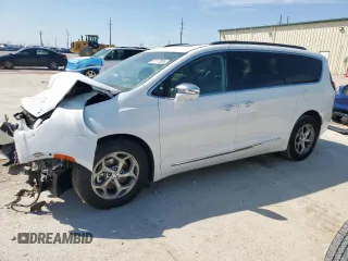 2022 Chrysler Pacifica Limited with VIN 2C4RC1GGXNR170127, listed as a Copart auction lot 51117055 with 71,470 mi miles and Salvage title. Bid and sale history available at DreamBid. Image 1.