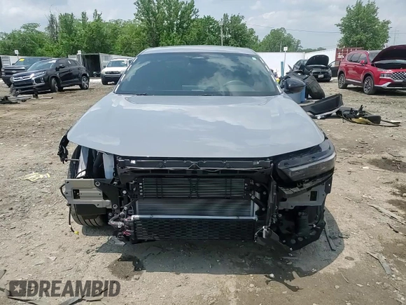 2025 Honda Accord Sport-L with VIN 1HGCY2F7XSA010975, listed as a Copart auction lot 57308645 with 13,742 mi miles and Salvage title. Bid and sale history available at DreamBid. Image 14.