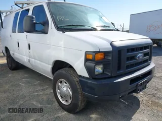 2009 Ford Econoline Cargo with VIN 1FTNE24L59DA13677, listed as a IAAI auction lot 42557479 with 128,885 mi miles and . Bid and sale history available at DreamBid. Image 1.