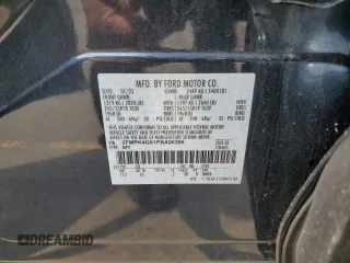 2023 Ford Edge SE with VIN 2FMPK4G91PBA06396, listed as a Copart auction lot 58930365 with 11,545 mi miles and Non repairable. Bid and sale history available at DreamBid. Image 13.