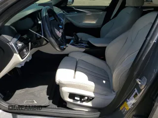 2021 BMW 5 Series 530e with VIN WBA13AG01MCG48152, listed as a Copart auction lot 57289354 with Not Provided miles and Salvage Title. Bid and sale history available at carsss.com. Image 7.