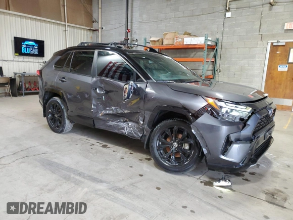 2022 Toyota RAV4 Hybrid XSE with VIN 4T3E6RFV1NU096090, listed as a Copart auction lot 53602885 with 39,077 mi miles and Clean title. Bid and sale history available at DreamBid. Image 4.