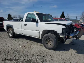 2002 Chevrolet Silverado 2500 with VIN 1GCGC24U62Z291665, listed as a Copart auction lot 49931485 with 0 mi miles and Salvage Title. Bid and sale history available at carsss.com. Image 4.