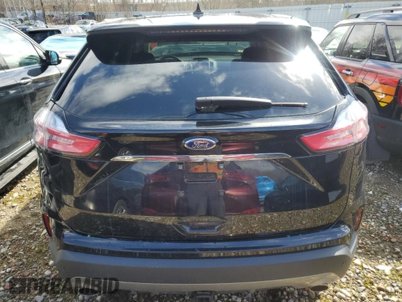 2020 Ford Edge SEL with VIN 2FMPK4J97LBA21908, listed as a Copart auction lot 48910935 with 53,747 mi miles and Salvage Title. Bid and sale history available at DreamBid. Image 6.