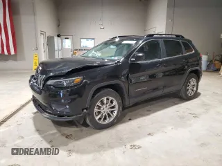 2022 Jeep Cherokee Latitude Lux z VIN 1C4PJMMX5ND519135, wystawiony jako Copart lot #51908795 z przebiegiem 30 242 mil mil oraz Szkoda całkowita • Salvage title. Historia ofert i sprzedaży dostępna na DreamBid. Obrazek 1.