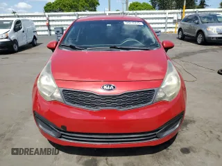 2014 Kia Rio LX with VIN KNADM4A33E6326527, listed as a Copart auction lot 56216215 with 98,340 mi miles and Clean Title. Bid and sale history available at DreamBid. Image 5.
