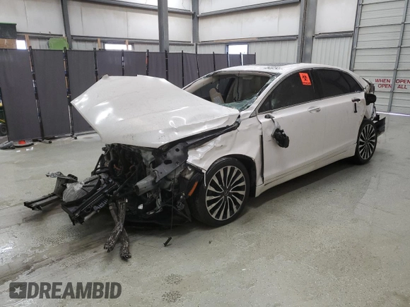 2017 Lincoln MKZ Hybrid Black Label with VIN 3LN6L5NU7HR644161, listed as a Copart auction lot 42694245 with 75,830 mi miles and Clean title. Bid and sale history available at DreamBid. Image 1.