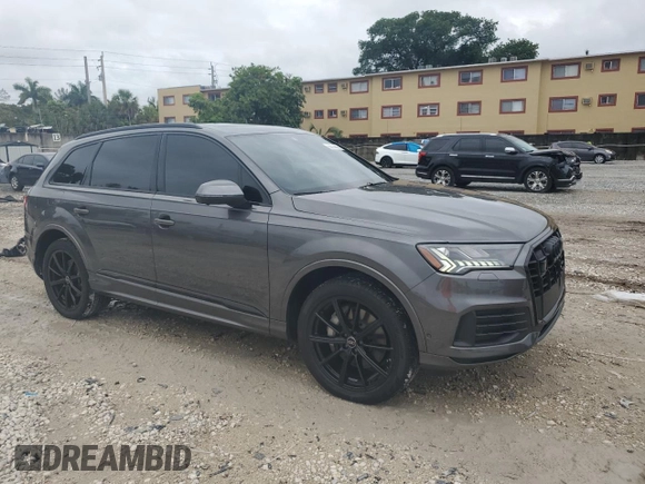2023 Audi Q7 Premium Plus z VIN WA1LCBF71PD023112, wystawiony jako Copart lot #56709605 z przebiegiem 15 683 mil mil oraz Nie do naprawy • Non repairable. Historia ofert i sprzedaży dostępna na DreamBid. Obrazek 4.