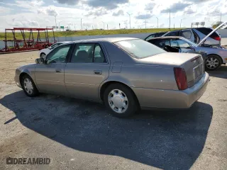 2000 Cadillac DeVille with VIN 1G6KD54Y2YU329414, listed as a Copart auction lot 62353674 with 0 mi miles and Clean Title. Bid and sale history available at carsss.com. Image 2.