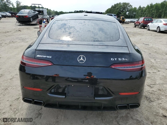 2019 Mercedes-Benz AMG GT with VIN WDD7X8KB4KA007978, listed as a Copart auction lot 64945444 with 0 mi miles and Salvage Title. Bid and sale history available at carsss.com. Image 6.