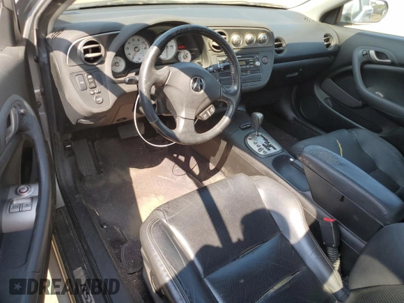 2006 Acura RSX with VIN JH4DC548X6S009466, listed as a Copart auction lot 70954774 with 282,287 mi miles and Salvage Title. Bid and sale history available at carsss.com. Image 8.