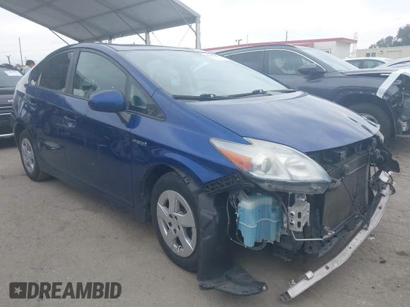 2010 Toyota Prius II with VIN JTDKN3DU7A0176800, listed as a IAAI auction lot 41902684 with 181,227 mi miles. Bid and sale history available at carsss.com. Image 1.