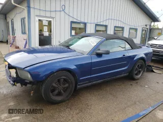 2007 Ford Mustang Deluxe z VIN 1ZVFT84N175273366, wystawiony jako Copart lot #56422655 z przebiegiem 167 930 mil mil oraz Szkoda całkowita • Salvage title. Historia ofert i sprzedaży dostępna na DreamBid. Obrazek 1.