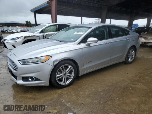 2016 Ford Fusion SE Hybrid with VIN 3FA6P0LU8GR261476, listed as a Copart auction lot 45362235 with 164,507 mi miles and Salvage Title. Bid and sale history available at carsss.com. Image 1.