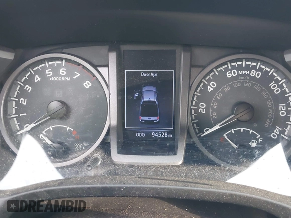 2017 Toyota Tacoma SR5 with VIN 5TFCZ5AN7HX097307, listed as a IAAI auction lot 42337528 with 98,000 mi miles and . Bid and sale history available at DreamBid. Image 7.