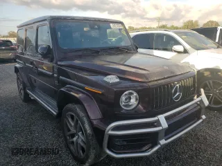 2022 Mercedes-Benz G 63 AMG with VIN W1NYC7HJ3NX437210, listed as a Copart auction lot 74717574 with 19,165 mi miles and Salvage Title. Bid and sale history available at DreamBid. Image 4.