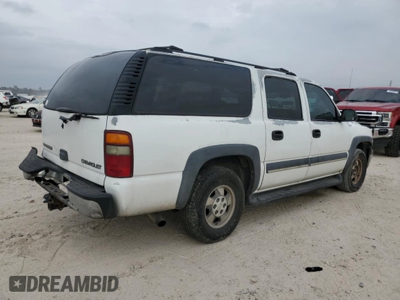2002 Chevrolet Suburban LT with VIN 1GNEC16ZX2J327776, listed as a Copart auction lot 44775145 with 305,030 mi miles and Salvage Title. Bid and sale history available at carsss.com. Image 3.