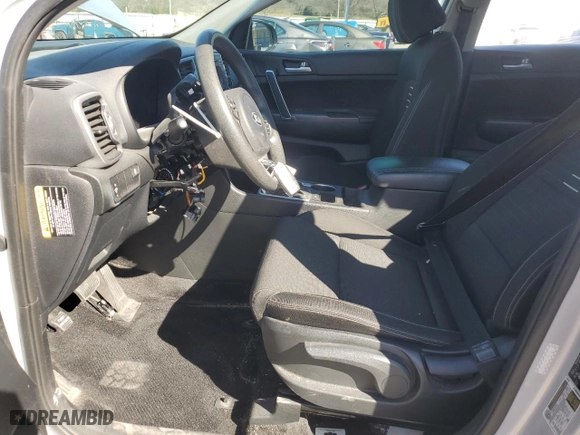 2018 Kia Sportage LX with VIN KNDPM3AC1J7457003, listed as a Copart auction lot 49263245 with 120,823 mi miles and Salvage Title. Bid and sale history available at carsss.com. Image 7.