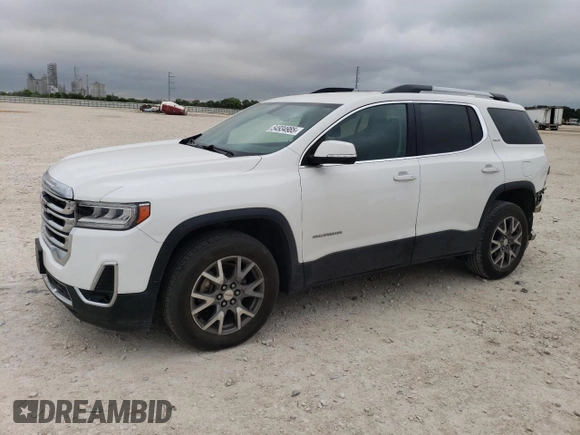 2020 GMC Acadia SLT with VIN 1GKKNMLS0LZ115118, listed as a Copart auction lot 54934985 with 67,243 mi miles and Salvage title. Bid and sale history available at DreamBid. Image 1.