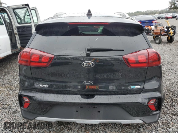 2020 Kia Niro LXS with VIN KNDCB3LCXL5392393, listed as a Copart auction lot 46818475 with 42,306 mi miles and Salvage Title. Bid and sale history available at carsss.com. Image 6.