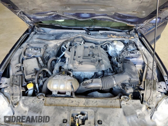 2018 Ford Mustang EcoBoost with VIN 1FA6P8TH6J5184358, listed as a Copart auction lot 46932365 with 99,741 mi miles and Clean Title. Bid and sale history available at DreamBid. Image 12.