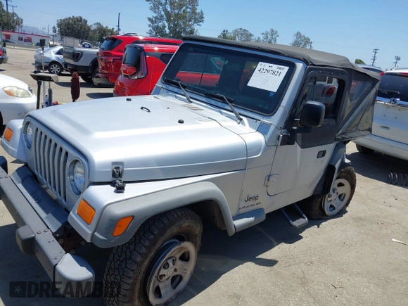 2004 Jeep Wrangler SE with VIN 1J4FA29134P715165, listed as a IAAI auction lot 42297821 with 109,397 mi miles and . Bid and sale history available at DreamBid. Image 18.