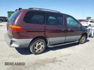 1998 Toyota Sienna LE with VIN 4T3ZF13C6WU021800, listed as a Copart auction lot 50575625 with 225,106 mi miles and Salvage Title. Bid and sale history available at DreamBid. Image 3.