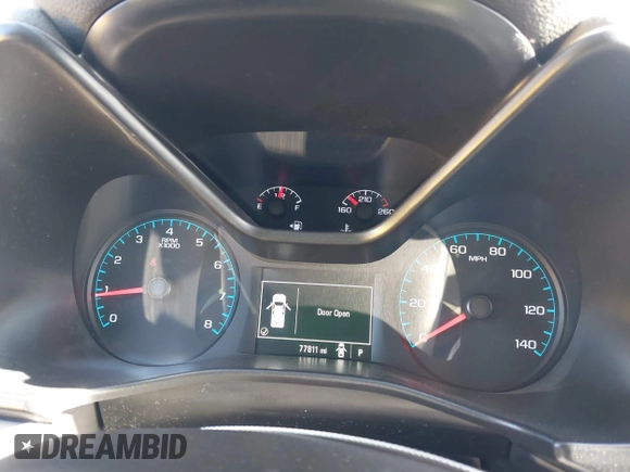 2018 Chevrolet Colorado 2WD Work Truck with VIN 1GCGSBEAXJ1199141, listed as a IAAI auction lot 42322849 with 77,811 mi miles and . Bid and sale history available at DreamBid. Image 7.