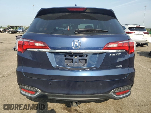 2017 Acura RDX Advance z VIN 5J8TB4H71HL001735, wystawiony jako Copart lot #60627945 z przebiegiem 145 554 mil mil oraz Szkoda całkowita • Salvage title. Historia ofert i sprzedaży dostępna na DreamBid. Obrazek 6.