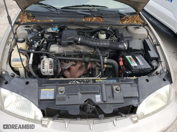 2002 Chevrolet Cavalier LS with VIN 1G1JF524827251707, listed as a Copart auction lot 76741914 with 133,132 mi miles and Salvage Title. Bid and sale history available at carsss.com. Image 11.