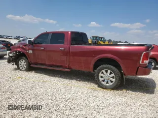 2018 Ram 2500 Laramie Longhorn with VIN 3C6UR5LL6JG409473, listed as a Copart auction lot 64101974 with 73,173 mi miles and Salvage title. Bid and sale history available at DreamBid. Image 2.