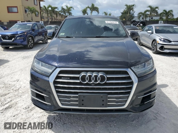 2017 Audi Q7 Premium Plus with VIN WA1LAAF71HD012886, listed as a Copart auction lot 51762015 with 123,485 mi miles and Salvage Title. Bid and sale history available at DreamBid. Image 5.