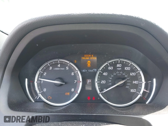 2015 Acura TLX with VIN 19UUB1F36FA011026, listed as a IAAI auction lot 41905909 with 106,519 mi miles and . Bid and sale history available at DreamBid. Image 7.