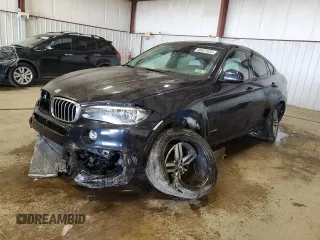 2016 BMW X6 xDrive50i with VIN 5UXKU6C5XG0R33971, listed as a Copart auction lot 60457623 with 54,149 mi miles. Bid and sale history available at carsss.com. Image 1.