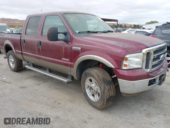 2005 Ford F-250 XL with VIN 1FTSW21P45EC40063, listed as a IAAI auction lot 42808087 with 191,715 mi miles and . Bid and sale history available at DreamBid. Image 1.