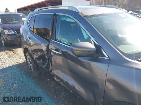 2016 Nissan Rogue SL with VIN 5N1AT2MV1GC875783, listed as a IAAI auction lot 41492279 with 95,737 mi miles and . Bid and sale history available at DreamBid. Image 6.