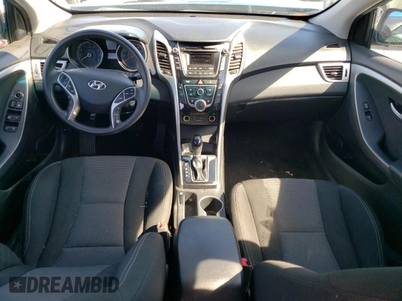 2017 Hyundai Elantra GT with VIN KMHD35LH3HU378241, listed as a Copart auction lot 65674034 with 76,878 mi miles and Salvage Title. Bid and sale history available at carsss.com. Image 8.