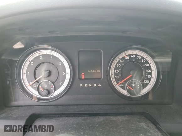 2014 Ram 1500 Express z VIN 1C6RR7FT6ES150995, wystawiony jako Copart lot #51673635 z przebiegiem 141 446 mil mil oraz Szkoda całkowita • Salvage title. Historia ofert i sprzedaży dostępna na DreamBid. Obrazek 9.