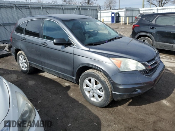 2011 Honda CR-V SE with VIN 5J6RE4H47BL079296, listed as a Copart auction lot 47357665 with 176,331 mi miles and Salvage Title. Bid and sale history available at carsss.com. Image 4.