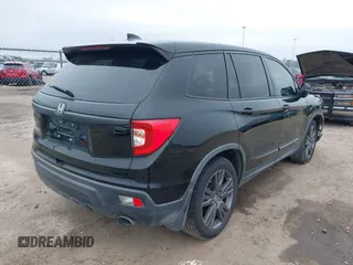 2019 Honda Passport EX-L with VIN 5FNYF7H59KB003011, listed as a IAAI auction lot 41563219 with 78,239 mi miles and . Bid and sale history available at carsss.com. Image 4.