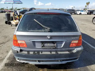 2003 BMW 3 Series 325i with VIN WBAEN33413PC12375, listed as a Copart auction lot 80742434 with 168,770 mi miles and Salvage Title. Bid and sale history available at carsss.com. Image 6.