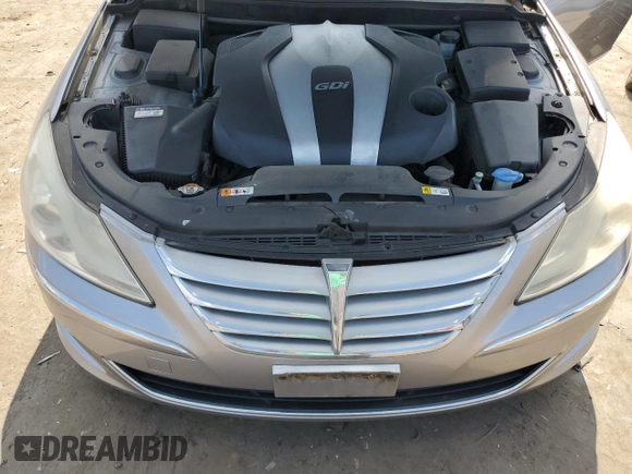 2013 Hyundai Genesis 3.8L with VIN KMHGC4DD9DU233847, listed as a Copart auction lot 72524094 with 192,835 mi miles and Clean Title. Bid and sale history available at carsss.com. Image 11.