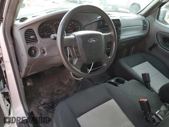 2009 Ford Ranger XL Fleet with VIN 1FTYR10E49PA31153, listed as a Copart auction lot 72054364 with 156,824 mi miles and Salvage Title. Bid and sale history available at carsss.com. Image 8.