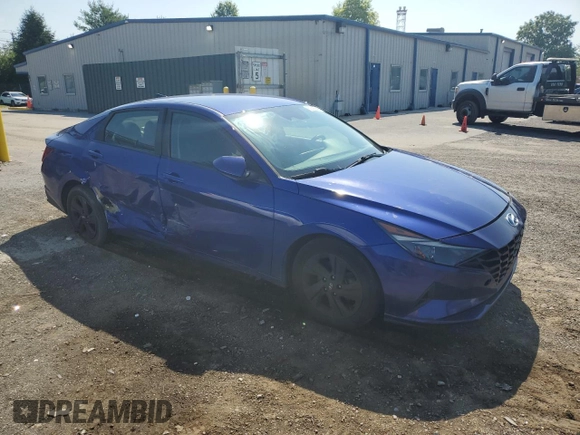 2023 Hyundai Elantra SEL z VIN KMHLM4AGXPU454985, wystawiony jako Copart lot #62295845 z przebiegiem 77 156 mil mil oraz Szkoda całkowita • Salvage title. Historia ofert i sprzedaży dostępna na DreamBid. Obrazek 4.