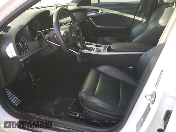 2020 Kia Stinger GT1 with VIN KNAE45LC3L6082883, listed as a Copart auction lot 79273504 with 70,367 mi miles and Salvage Title. Bid and sale history available at DreamBid. Image 7.