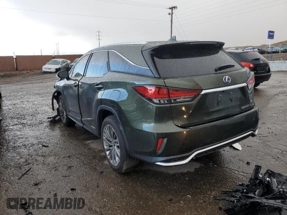 2022 Lexus RX with VIN JTJJGKFA8N2028925, listed as a Copart auction lot 45999653 with 6,283 mi miles. Bid and sale history available at carsss.com. Image 2.