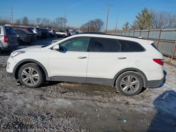 2013 Hyundai Santa Fe Limited with VIN KM8SR4HF2DU004155, listed as a IAAI auction lot 41420491 with 125,988 mi miles. Bid and sale history available at carsss.com. Image 14.