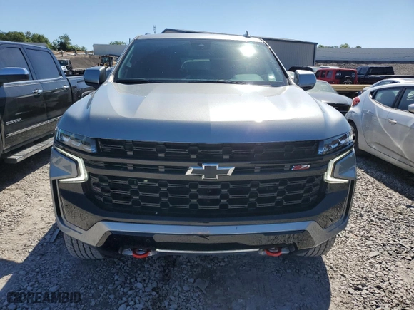 2023 Chevrolet Tahoe Z71 with VIN 1GNSKPKD7PR516638, listed as a Copart auction lot 58310624 with 6,894 mi miles and Salvage Title. Bid and sale history available at carsss.com. Image 5.